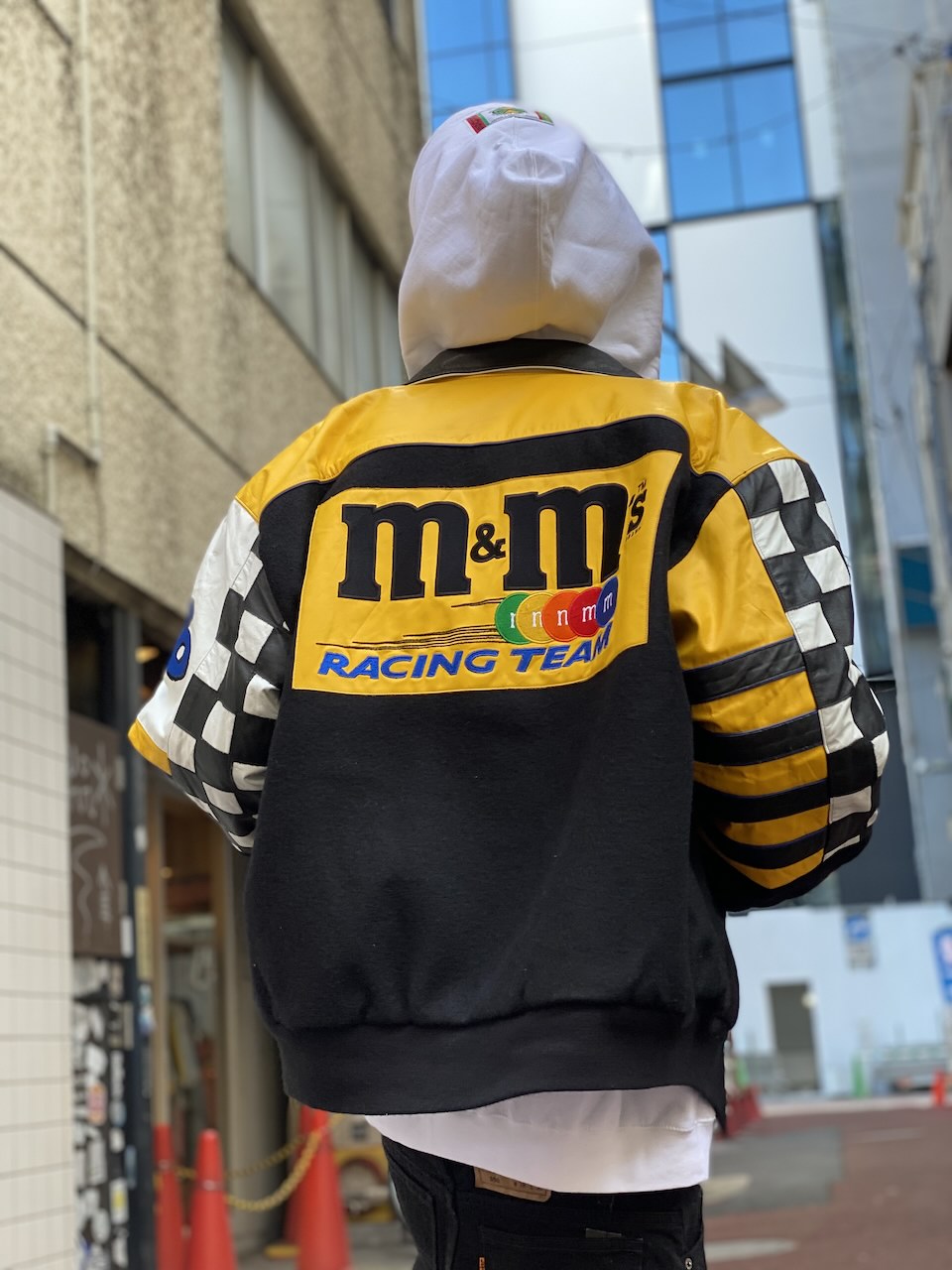 JEFF HAMILTON CHASE M&M'S レーシングジャケット 4XL Jeff Hamilton Jacket Men XXL Red Nascar M&Ms Racing